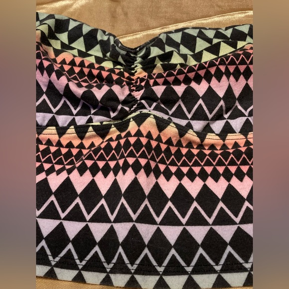 PINK Victoria’s Secret Multicolored Bandeau Size Small - NWOT - Picture 2 of 9